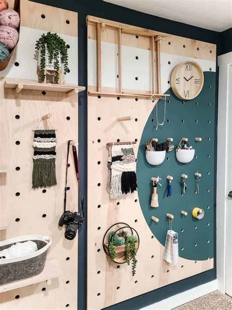 Giant Pegboard Wall