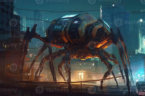 Giant Spider Robot