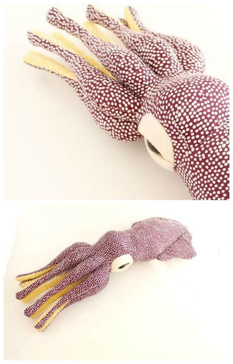 Giant Squid Sewing Pattern
