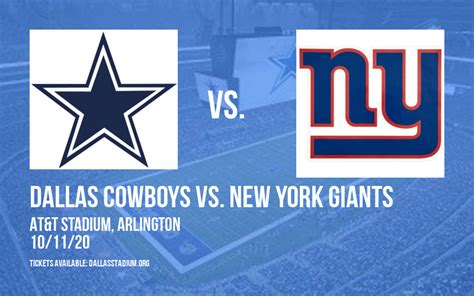 giants and cowboys tickets