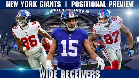 Giants Receivers 2020
