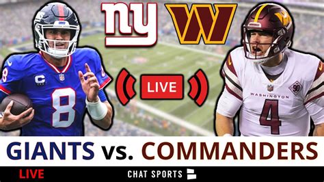 giants vs commanders live