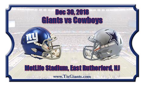 giants vs dallas tickets