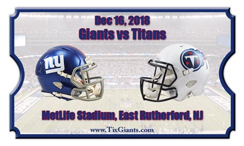 giants vs titans tickets