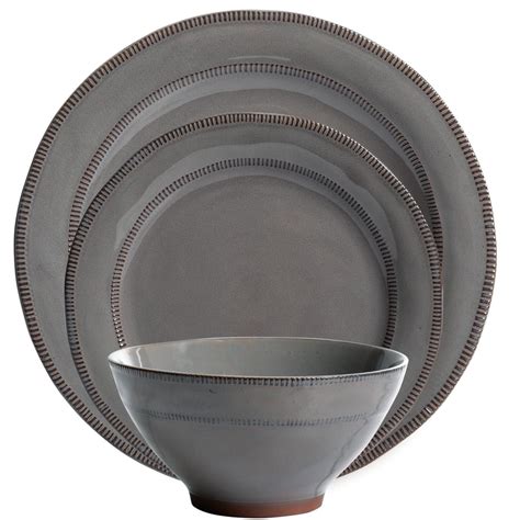 Gibson Gray Dinnerware