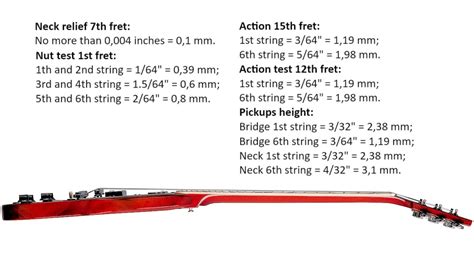 Gibson Sg Pickup Height Specs