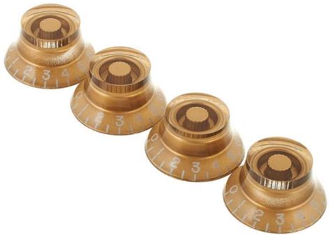 Gibson Top Hat Knobs Vintage Gold