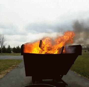 Gif Dumpster Fire