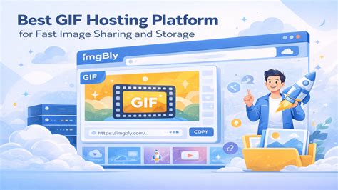 GIF hosting platform interface