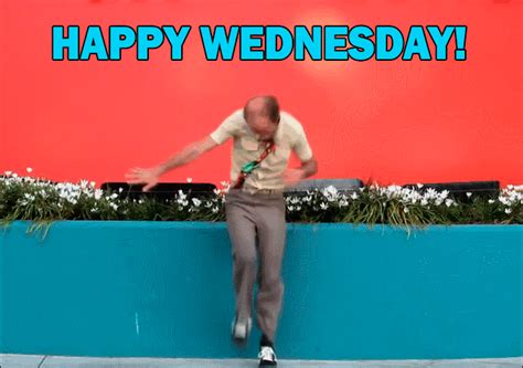 gifs of happy wednesday funny hilarious