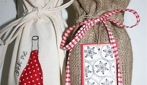 wine bottle gift bag by kelly connor designs | notonthehighstreet.com
