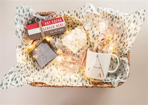 Gift Basket Without Cellophane