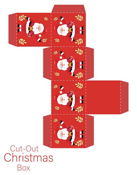 Gift Box Templates Printable