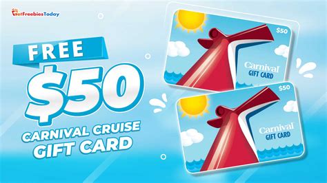 gift card carnival cruise