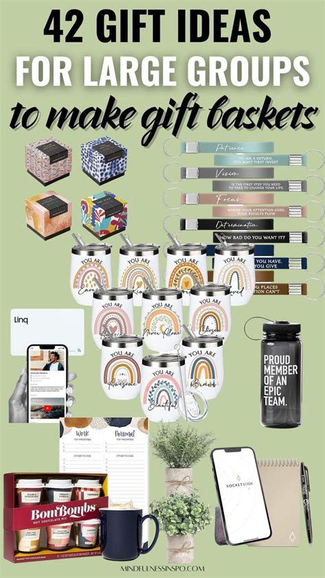 Gift Ideas For A Large Group