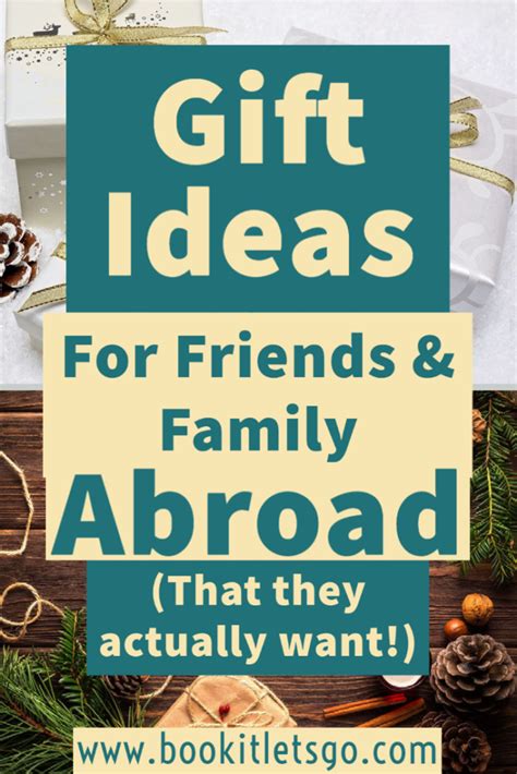gift ideas for overseas relatives