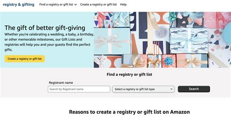 Gift Registry Amazon Ca