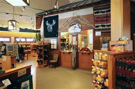 gift shop at yellowstone national park