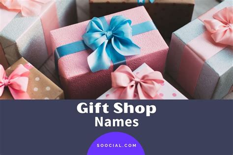 Gift Store Names