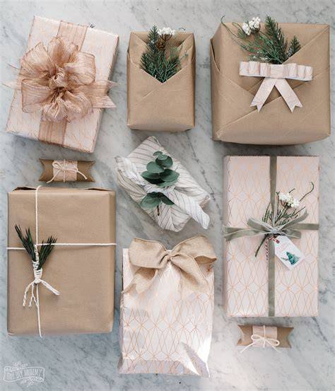 gift wrapping ideas for fall