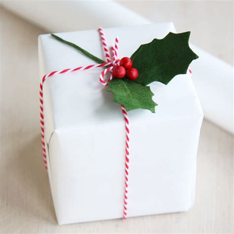 gift wrapping paper white