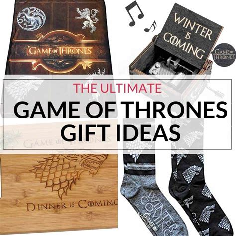 The Best 'Game of Thrones' Gifts for Newbies and Diehard Fans Game of