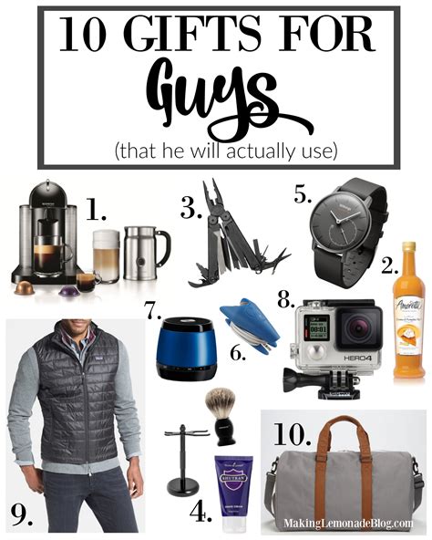 Great Gifts for Your Husband He’ll Actually Use Diy gifts for men