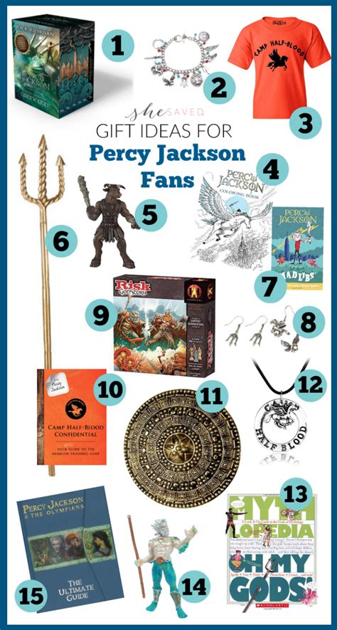 gifts for percy jackson fans
