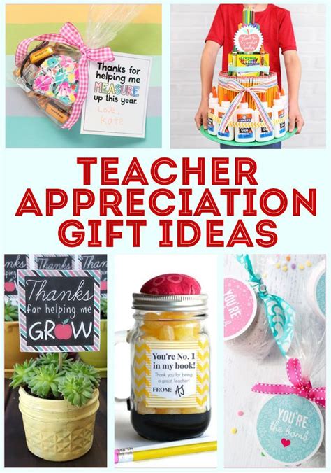 gifts for teacher appreciation week