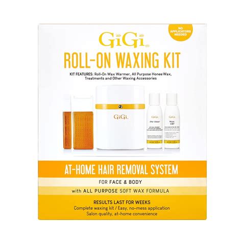 Creme Wax Microwave Kit includes a gentle wax formula for