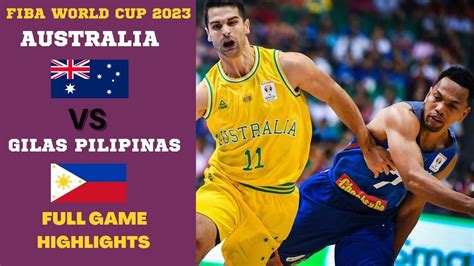 gilas pilipinas vs australia