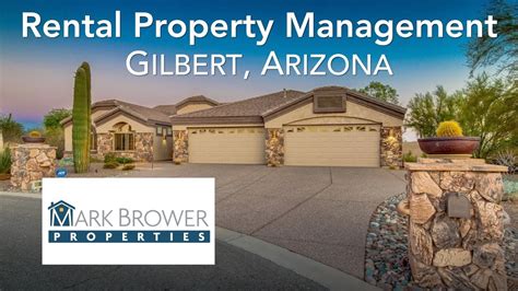 gilbert arizona property management companies
