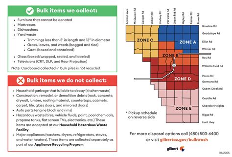 gilbert az trash pickup