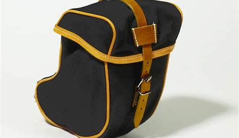 Gilles Berthoud Saddle Bag GB 288 black, 43,77