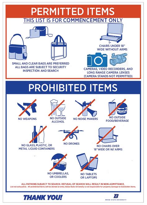 gillette stadium prohibited items