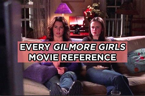 gilmore girls movie references