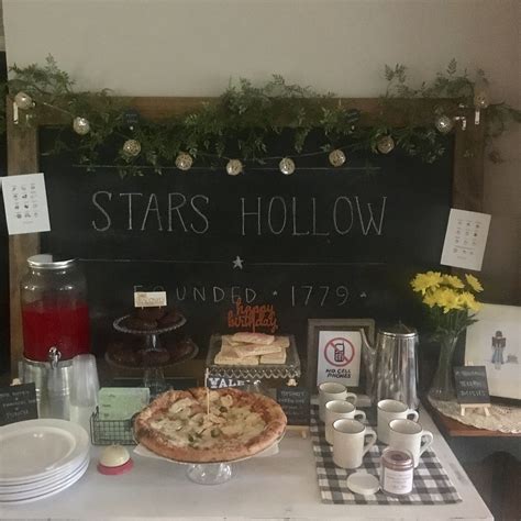 gilmore girls themed party