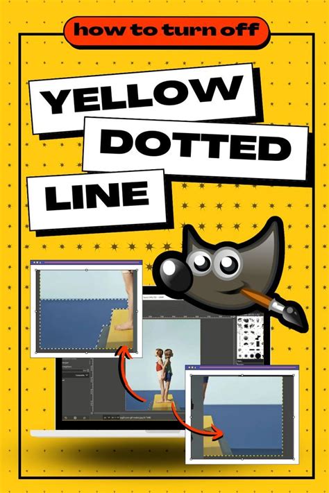 Gimp How To Remove Yellow Box