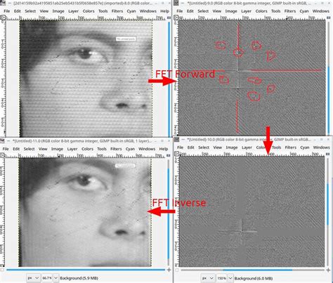 Gimp Remove Graph Paper Pattern