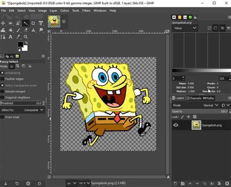 Gimp Tutorial Transparent Background