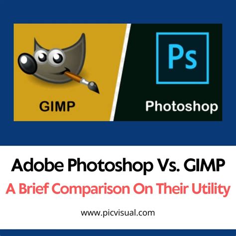 Adobe vs GIMP Basic Differences and Brief Comparison