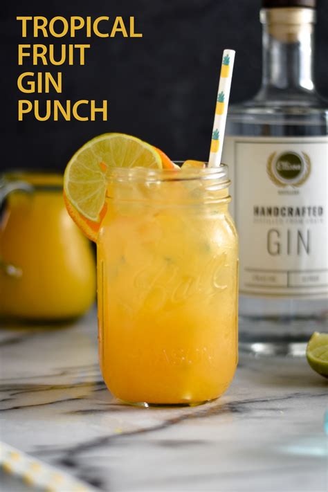 Gin And Fruit Punch