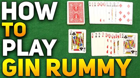 Gin Card Game 2 Players
