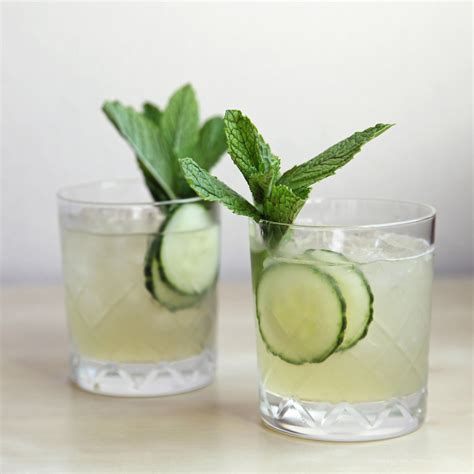 Gin Drinks With Cucumber