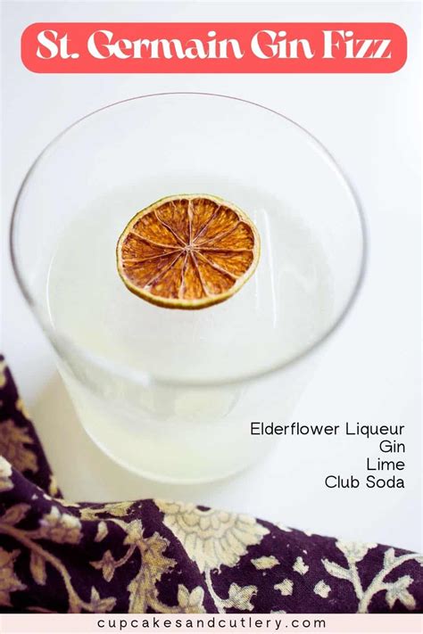 Gin Fizz St Germain