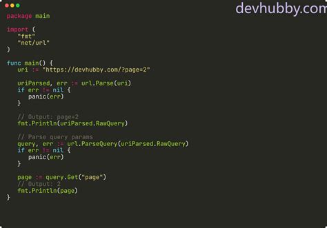 Gin Golang Query Params