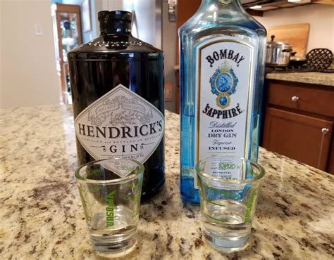 Gin Hendricks Vs Bombay