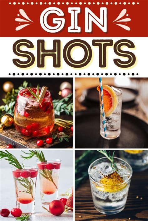 Gin Mixed Shots