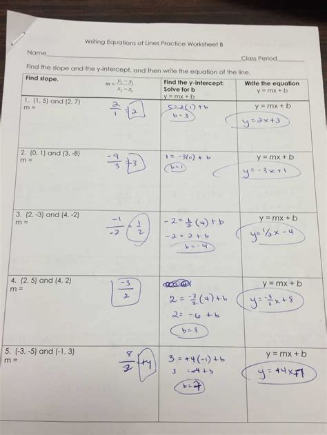 gina wilson all things algebra answer key