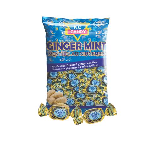 ginger and mint candy